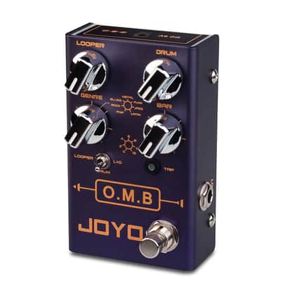JOYO R-06 O.M.B. Looper and Drum Machine Pedal image 2