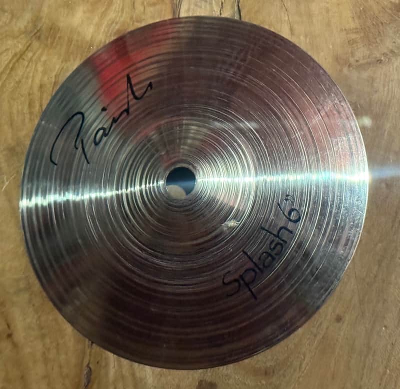 Paiste 6" Signature Splash Cymbal Mint Condition image 1