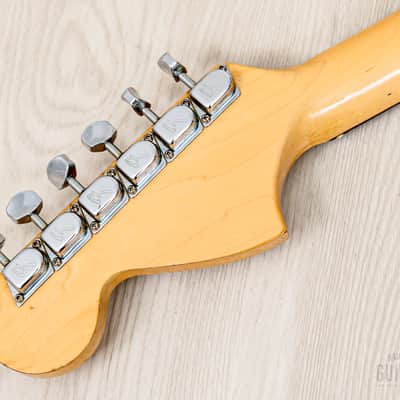 1980 Fender Stratocaster Hardtail Vintage Guitar Mocha, Schecter Dream Machine Mods w/ F500T Pickups, Case image 5