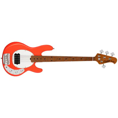 StingRay Short Scale RAYSS4 Fiesta Red Sterling by Music Man image 2