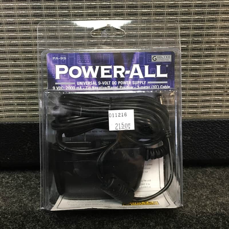 Godlyke PA-9S Power-All 9 Volt Single Power Supply image 1