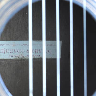 Chauvet & Favino (1950s) Model 1A || Gypsy Jazz, Manouche, Django, Gipsy Guitar image 12