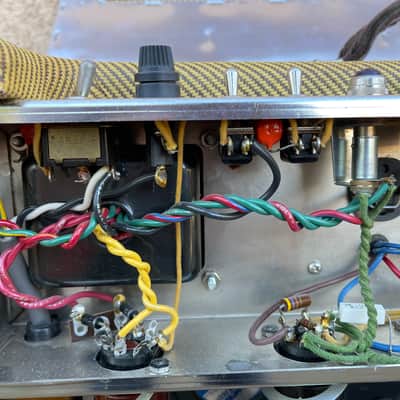 Tillyer 59 Bassman Handwired Clone - Tweed image 13