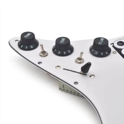 HSH DOUBLE HUMBUCKER SPLIT COIL LOADED PICKGUARD STRATS image 5