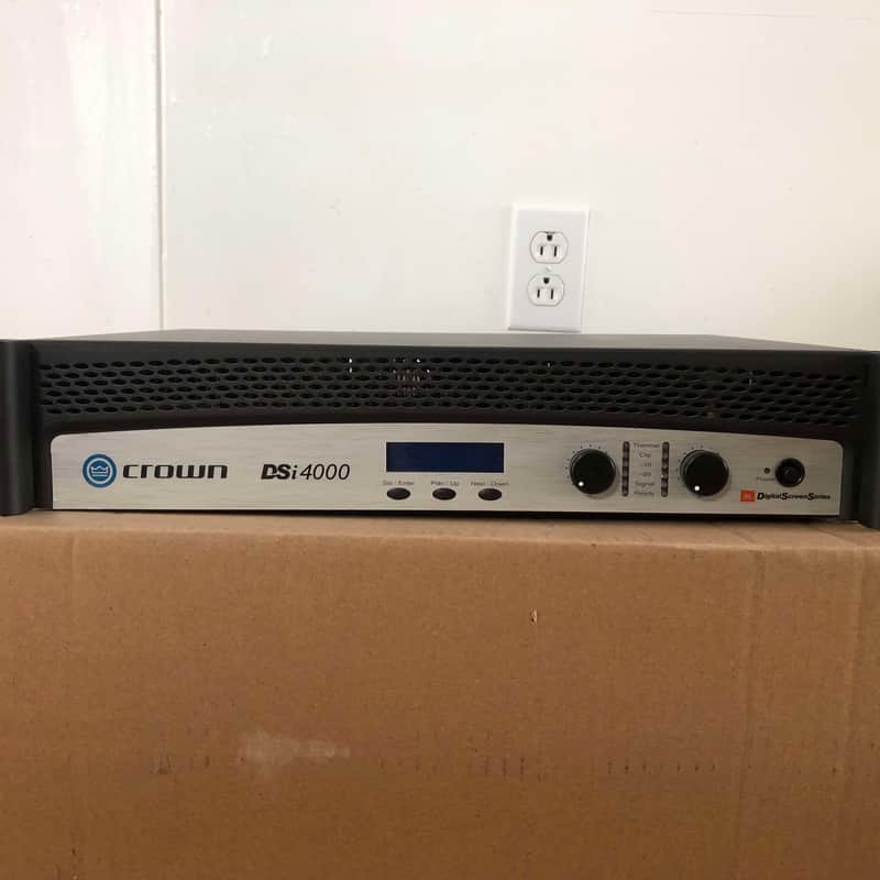 2010s Crown DSi 4000 Digital Screen Series 2-Channel Power Amp…