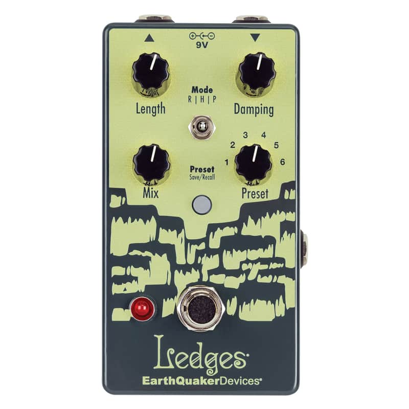 EarthQuaker Devices Ledges Tri-Dimensional Reverberation Machine image 1