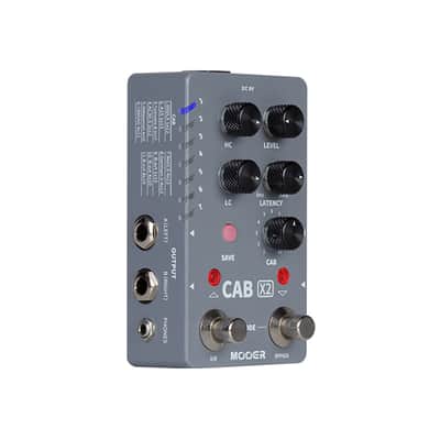MOOER CAB X2 Stereo IR Cabinet Simulation Pedal Dual Channel 14 Presets 11 Factory IR,price include the import duty to US buyer image 3