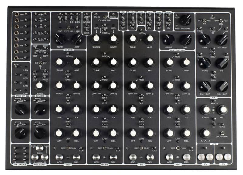SOMA LABORATORY PULSAR-23 CUSTOM TURRET BLACK : BRAND NEW :  [DETROIT MODULAR] image 1
