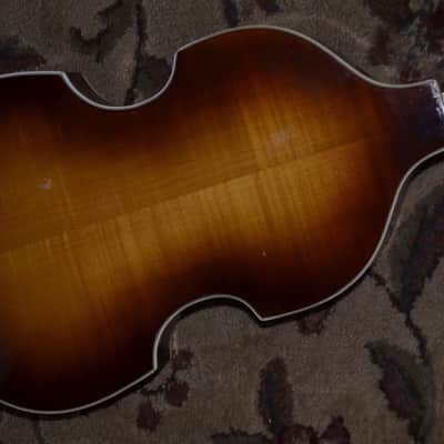1965 Hofner Beatle Bass model 500/1 Sir Paul Excellent Vintage  Orig. Case image 4