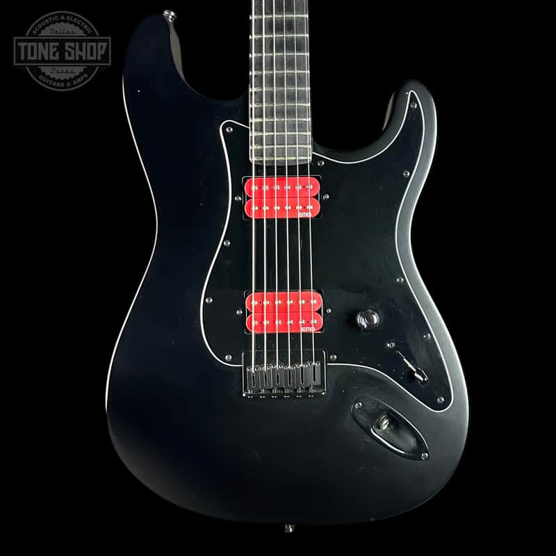 Used Fender Jim Root Strat Black w/case TSU24340 image 1