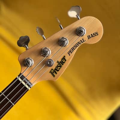 Fresher Personal Bass 4th Gen. – Sunburst, Precision Bass, '80s. image 5