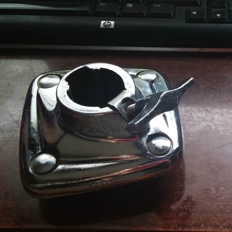 Tama 80S VINTAGE Bass Drum Tom Post Mounting Plate BRACKET  Assembly IMPERIALSTAR SUPERSTAR ARTSTAR SWINGSTAR image 1