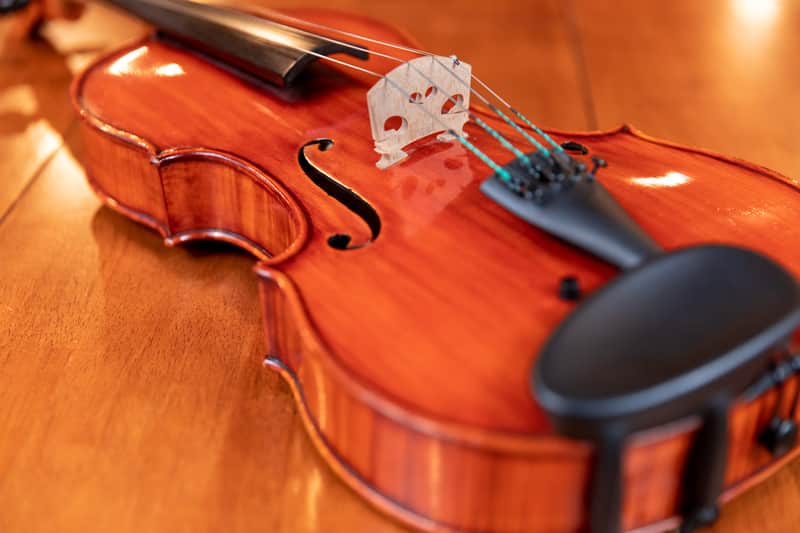 Beautiful 1924 Handcrafted 16" Viola by Jacob Lundh + Bow (with Appraisals) image 1