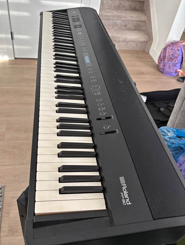 Roland FP-90 88-Key Digital Portable Piano 2016 - 2021 - Black image 1