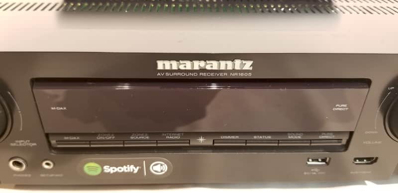 Marantz NR1605 7.1 Channel Network Audio/Video Surround Receiver