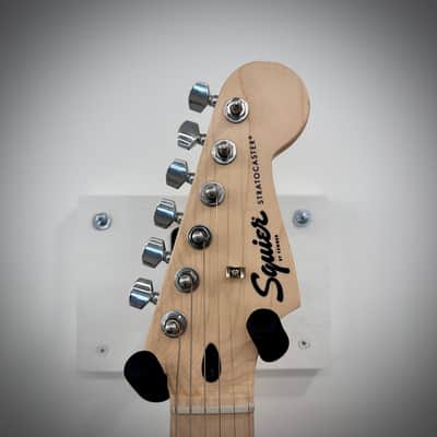 Squier Sonic Stratocaster - Black w/ Maple FB image 3