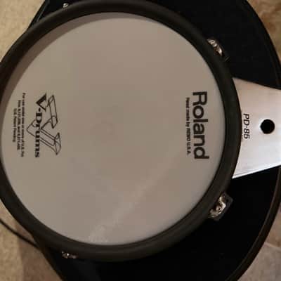 Two Pack Roland PD-85BK V-Pad 8" Dual Trigger Mesh Drum Pad 2010s - Black image 3