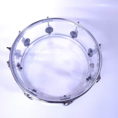 Acrylic Snare Drum 14x5.5 image 5