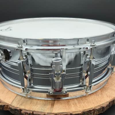 Yamaha SD-255 5.5x14" 8-Lug Steel Snare Drum image 6