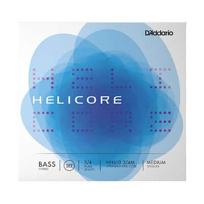 D'Addario Helicore Hybrid HH610 3/4M image 1