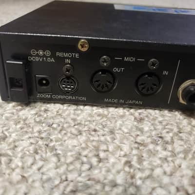 Vintage 90s Zoom 9050 Advanced Instrument Multi Effect Processor Guitar Pedal Rack image 10