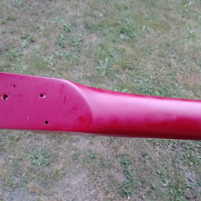Mosrite Bluesbender Red Husk Body and Neck Vintage image 7