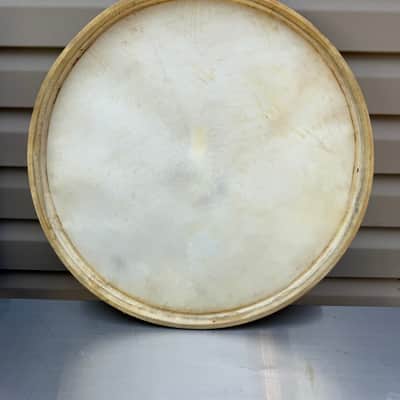 Ludwig 22” Whitecalf Calfskin 1950’s - Calfskin image 2
