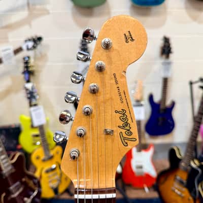 🔥RARE🔥 1984 Tokai Goldstar Sound Stratocaster~ Made In Japan MIJ~ Black Strat! image 6