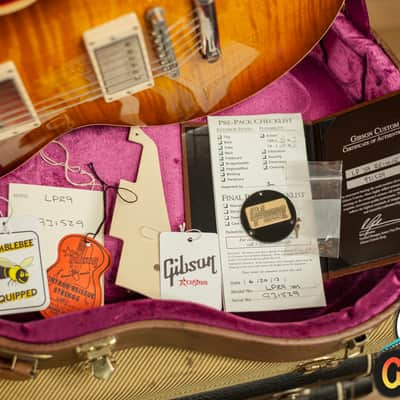 Gibson Custom Shop Historic '59 Les Paul Standard VOS Reissue Hand Picked M2M 2013 Ice Tea VOS -VIDEOSOON- image 2
