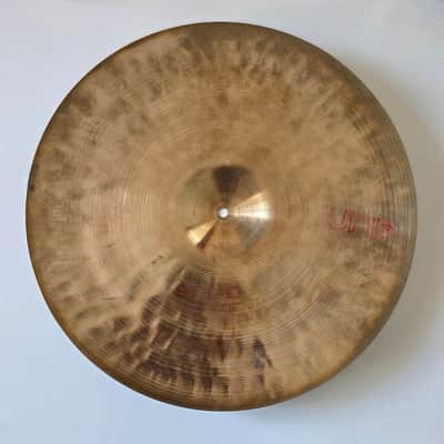 UFIP 20" Solid Ride 2528g Vintage Italian Rotocasting Ride Cymbal image 2