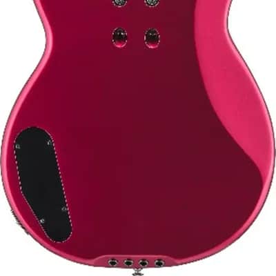 Yamaha BB434 4-String Bass Guitar, Rosewood Fingerboard, Red Metallic image 3
