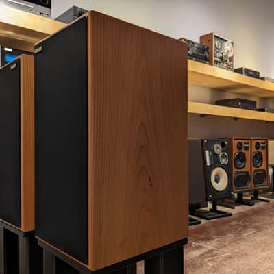 Harbeth Compact C7ES-3 XD Loudspeakers w/ Boxes & Manuals - Cherry Finish - Beautiful Condition image 4