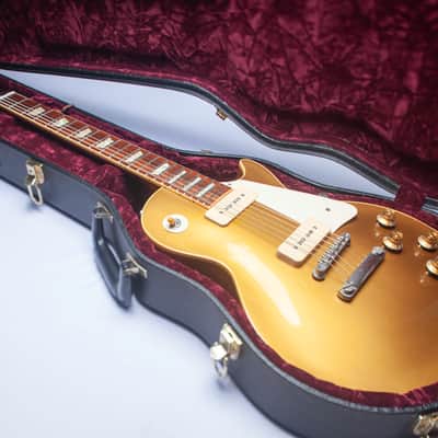Gibson Custom Shop Les Paul Standard 1956 Reissue R6 2004 9 pounds 5 ounces - Gold top image 17