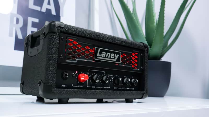 Laney Ironheart Foundry IRF-LEADTOP: 60W Ultra-Compact Guitar Amp Head with Clean/Lead Modes and Versatile EQ image 1