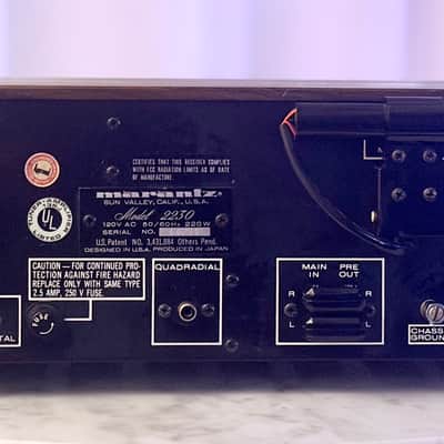 ✨ Marantz 2230 Vintage Receiver — Serviced • Partial Recap • Warm-White LED • New Vellum • Wood-Grain Metal Cover image 15