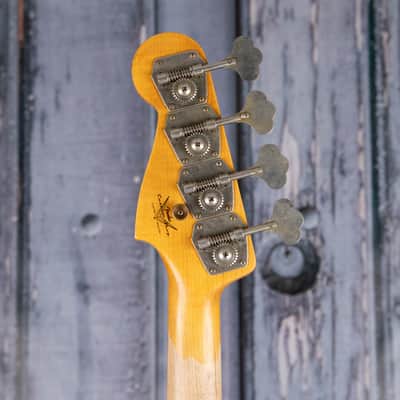 Fender Custom Shop Limited 1962 Precision Bass Relic Bass, Aged Candy Apple Red image 7