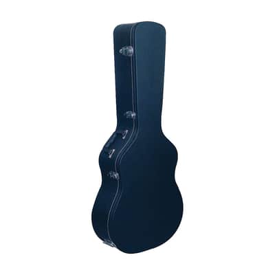 RockCase Classical Standard Guitar Case, Curved, Black Tolex image 3