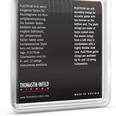 Thomastik-Infeld AC112 Plectrum Series Medium Light Acoustic Guitar Strings (.012-.059) image 2