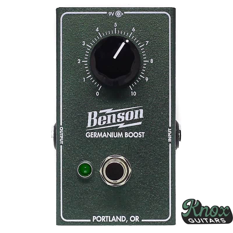 Benson Amps Germanium Boost 2021 - Present - Green image 1
