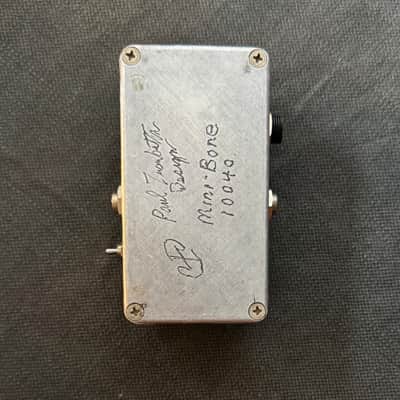 Paul Trombetta Design (PTD) Mini-Bone Fuzz - 2007 - Brushed Aluminum (Serial #040) image 2
