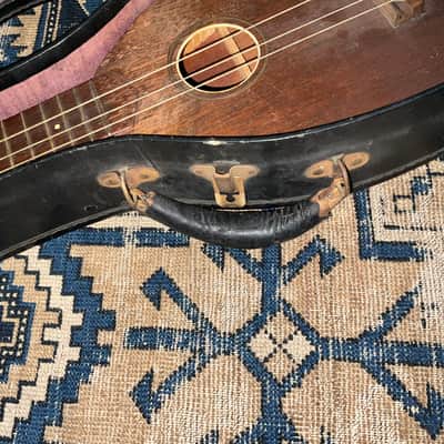 1930s Favilla Wimbrola 6 String Concert Ukulele Rare Mahogany Uke image 3