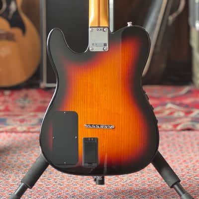 Fender Acoustasonic Tele (2010–2013) – 3-Tone Sunburst, MIM image 3