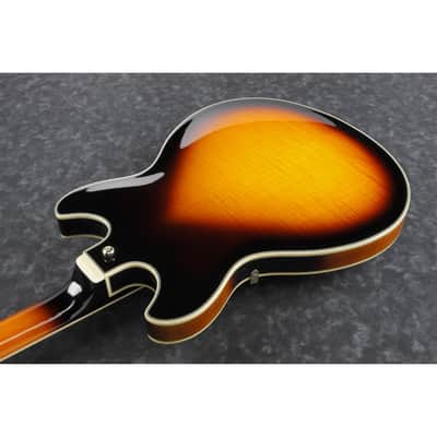 Ibanez JSM10VYS John Scofield Signature Guitar w/Case - Vintage Yellow Sunburst image 7