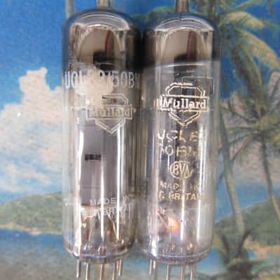 Pair Vintage Mullard Vintage ECL82/6BM8 Power Tubes,Test Strong/Balanced, 1960s, GB ,Ex Sound + Performance image 1