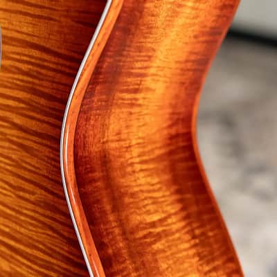 Taylor Custom #12343 Grand Auditorium Acoustic/Electric Guitar - Master Grade Koa with Hardshell Case image 15