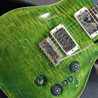 Minty! 2020 PRS 35th Anniversary Custom 24 Electric Guitar Green + OHSC image 5