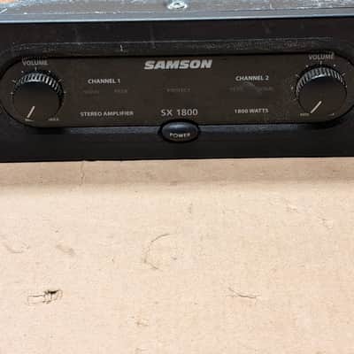 Samson SX1800 Stereo Power Amplifier – 1800W – Rackmount – Used image 3