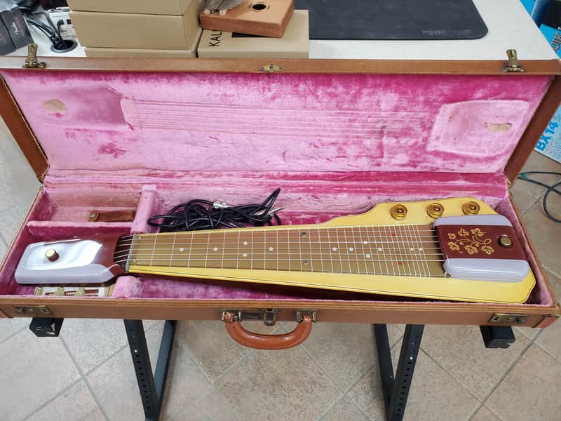 Gibson Ultratone 6 Lap Steel 1950s with hardcase image 1