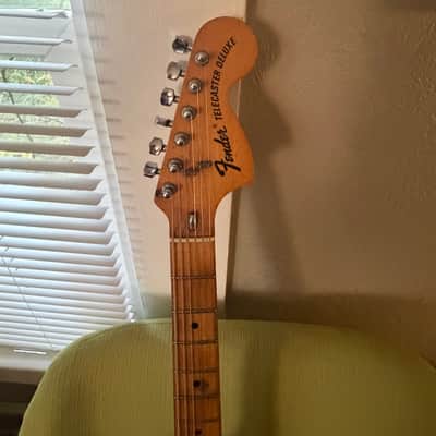 Fender Telecaster Deluxe 1975 - Tobacco sunburst image 4