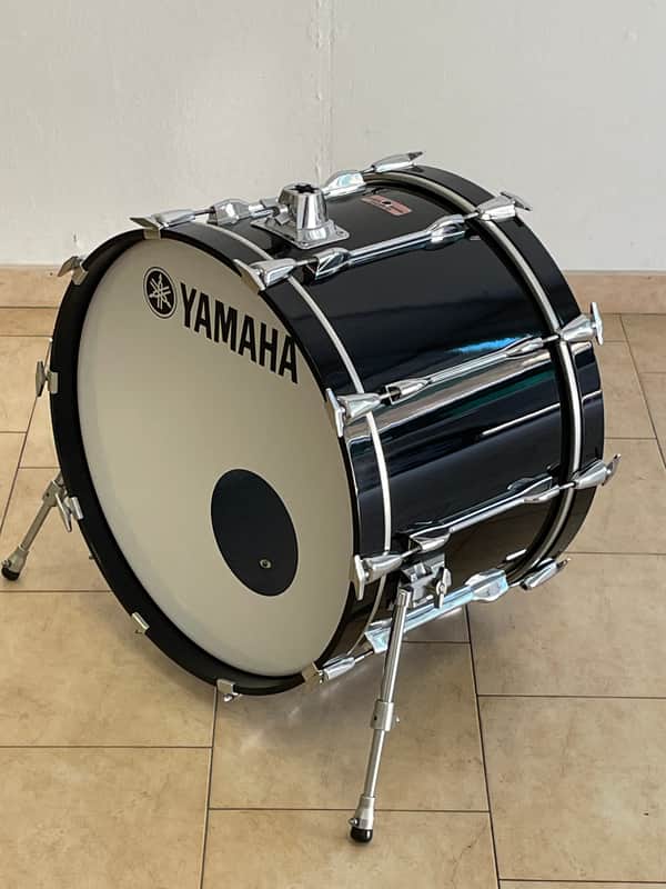 Yamaha 9000 Recording Custom 22x14" Bass Drum black piano image 1